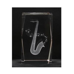 3D Cristal-Saxophone